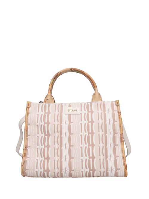 Leather and fabric bag ALVIERO MARTINI 1a CLASSE | GZ91 9835NATURAL